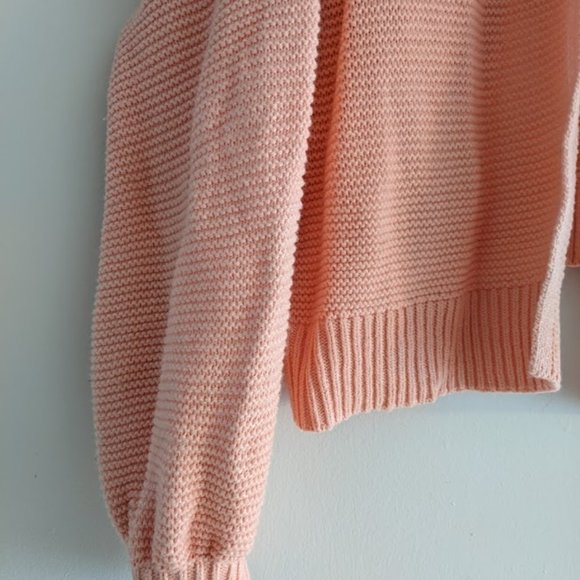 Wild Fable Peach Knit Batwing Cardigan Size XXL - Picture 2 of 9